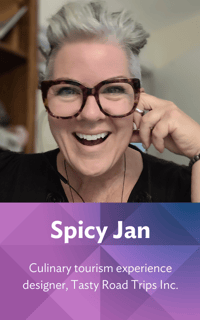 Photo of Moderator Spicy Jan from Tasty Road Trips Inc. 