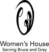 Womens House Serving Bruce and Grey B&W Logo